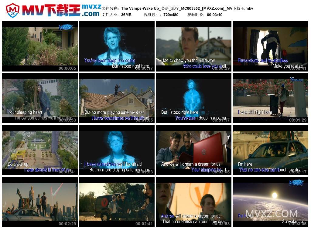 The Vamps-Wake Up_英语_流行_MC803352